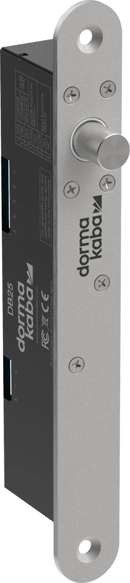 Pulttilukko DB25 fail secure